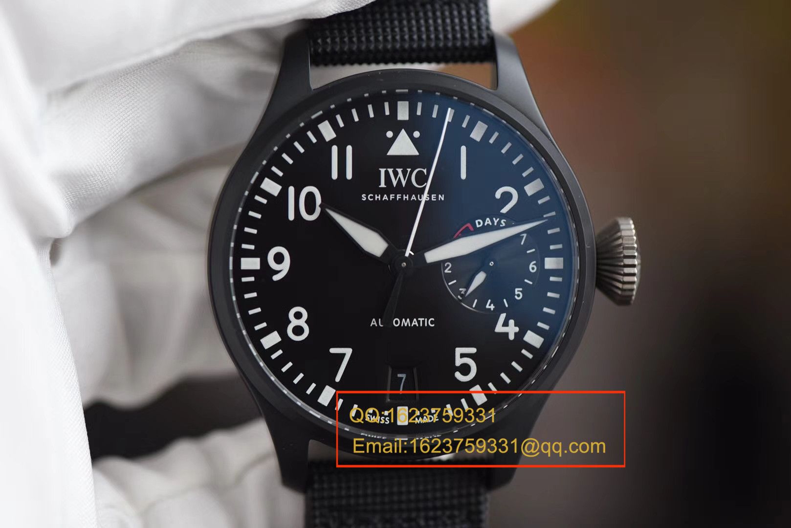   YL  万国大飞大型飞行员系列TOP GUN海军空战部队腕表系列IW502001腕表 / WGBA312