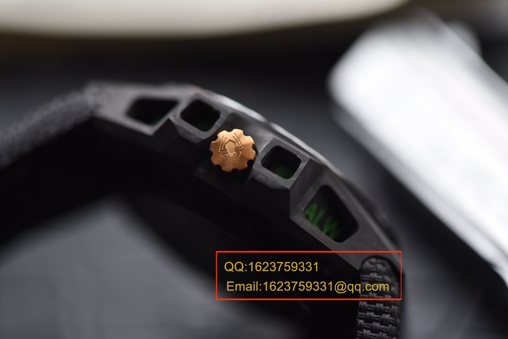   XF厂瑞士钟表制造商 Linde Werdelin （林德维纳）SPIDOLITE TECH GREEN watch / 林德维纳LDWBA01