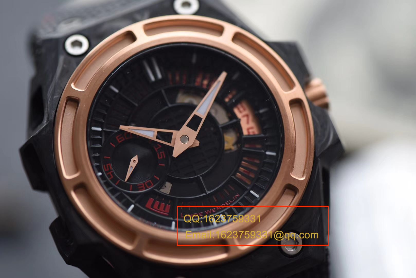   XF厂瑞士钟表制造商 Linde Werdelin （林德维纳）SPIDOLITE TECH GREEN watch / 林德维纳LDWBA01
