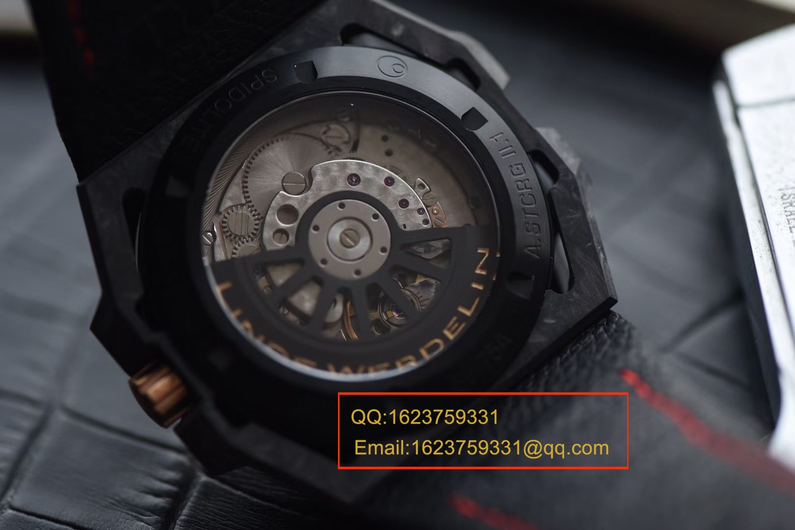  XF厂瑞士钟表制造商 Linde Werdelin （林德维纳）SPIDOLITE TECH GREEN watch / 林德维纳LDWBA01