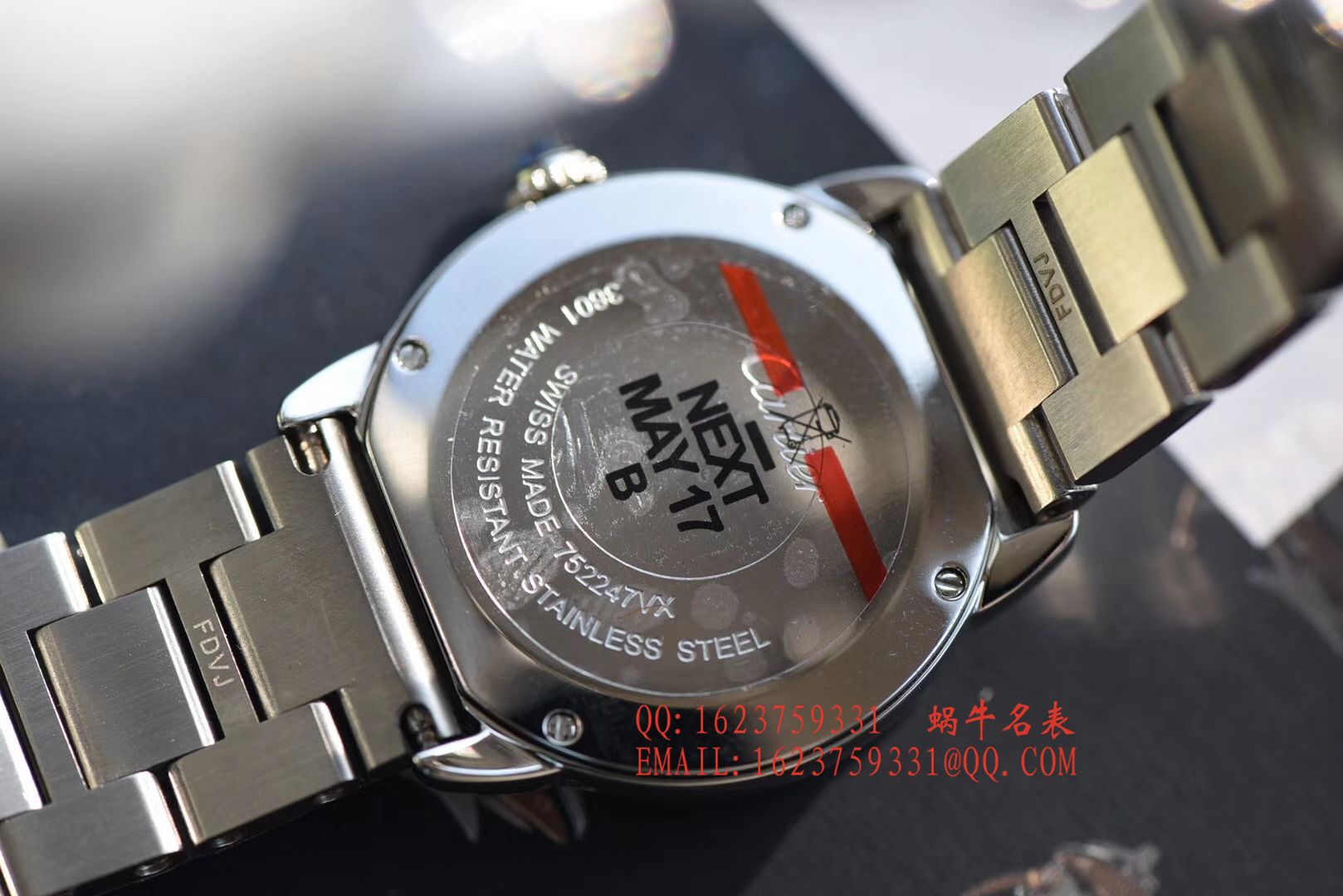   K11  卡地亚RONDE DE CARTIER 伦敦SOLO系列W6701004、WSRN0012女士石英腕表 / KAD079