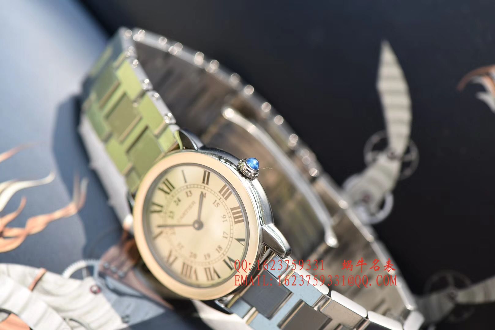   K11  卡地亚RONDE DE CARTIER 伦敦SOLO系列W6701004、WSRN0012女士石英腕表 / KAD079
