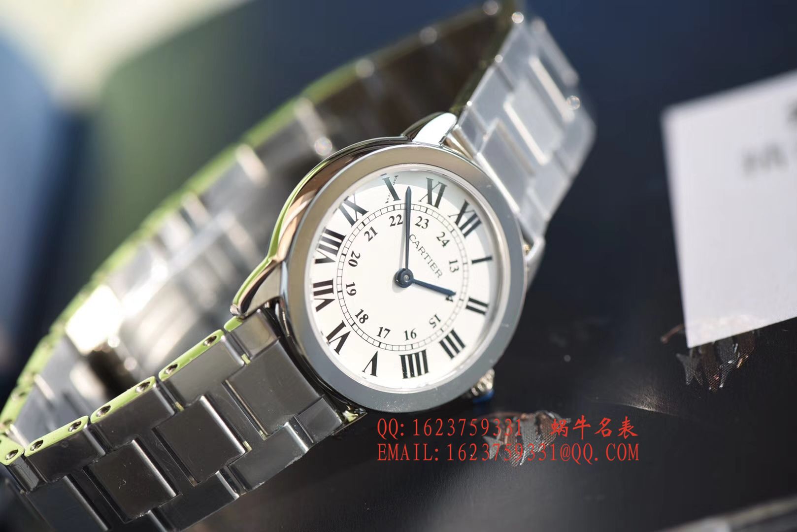   K11  卡地亚RONDE DE CARTIER 伦敦SOLO系列W6701004、WSRN0012女士石英腕表 / KAD079