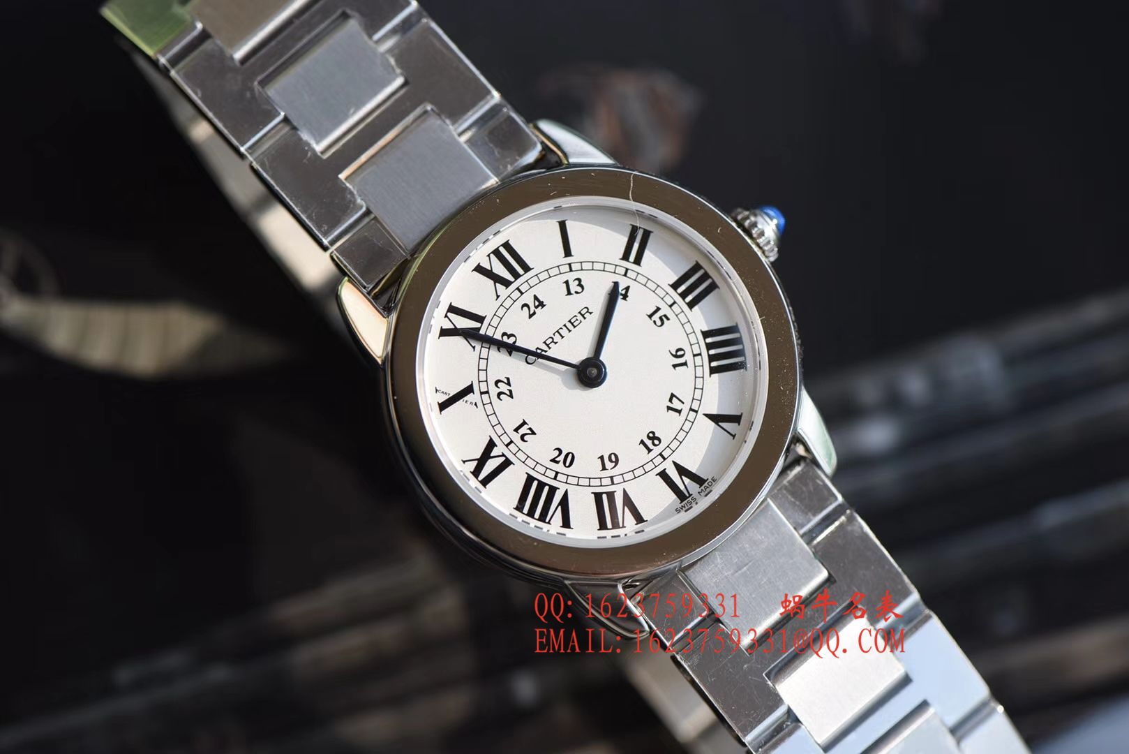   K11  卡地亚RONDE DE CARTIER 伦敦SOLO系列W6701004、WSRN0012女士石英腕表 / KAD079
