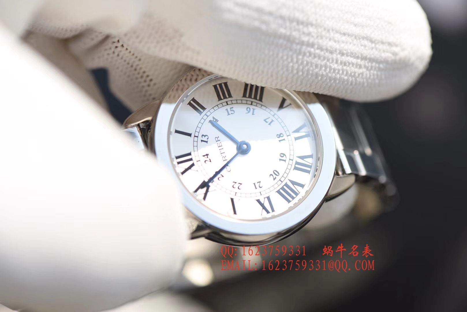   K11  卡地亚RONDE DE CARTIER 伦敦SOLO系列W6701004、WSRN0012女士石英腕表 / KAD079