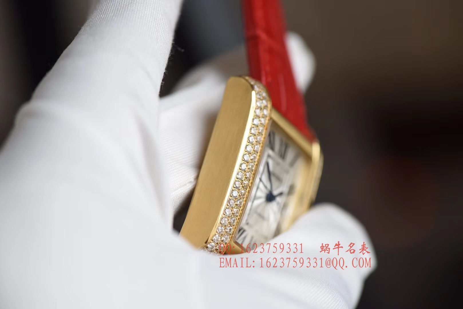   K11  卡地亚坦克 TANK ANGLAISE系列WT100017女士腕表 / KAH141