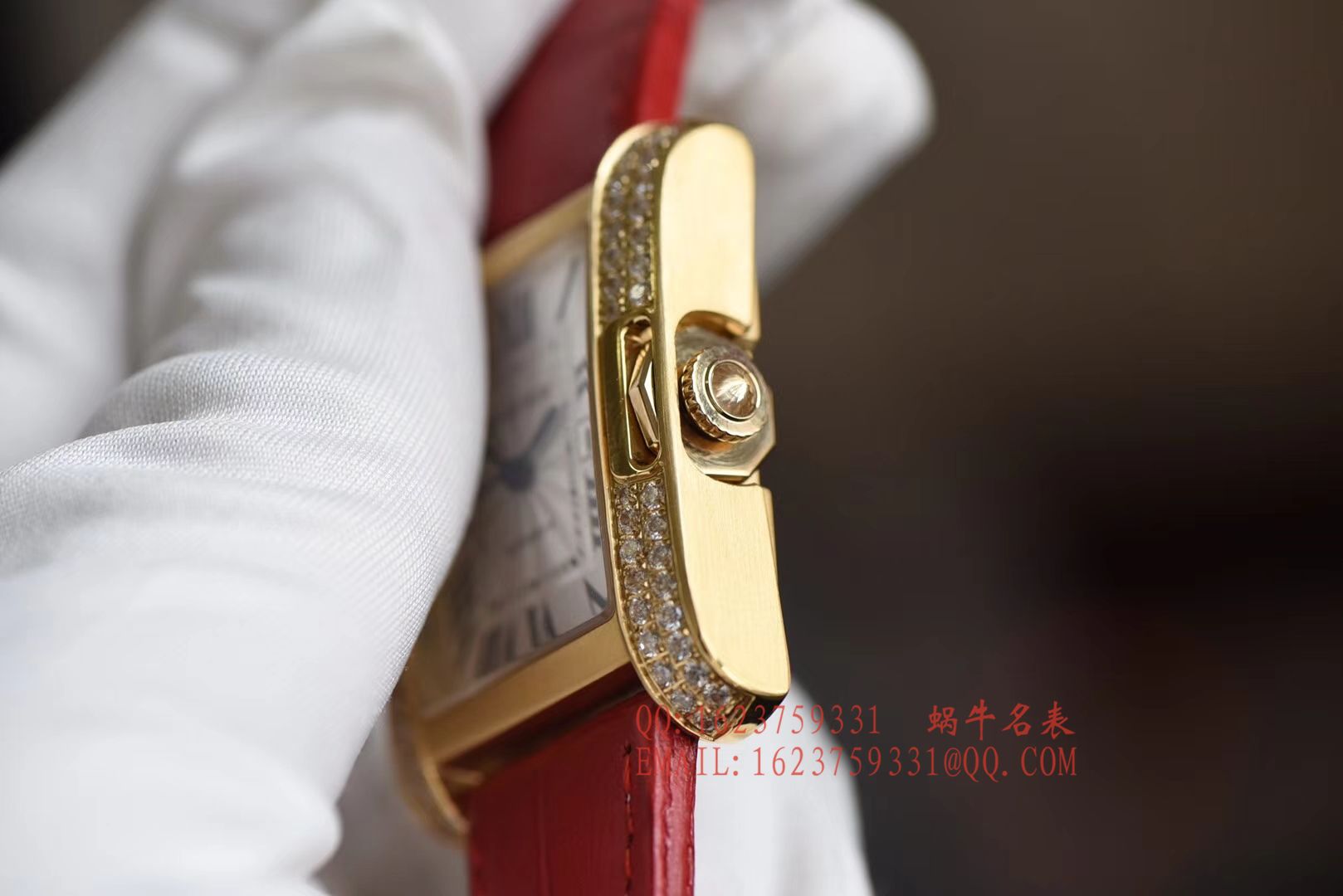   K11  卡地亚坦克 TANK ANGLAISE系列WT100017女士腕表 / KAH141
