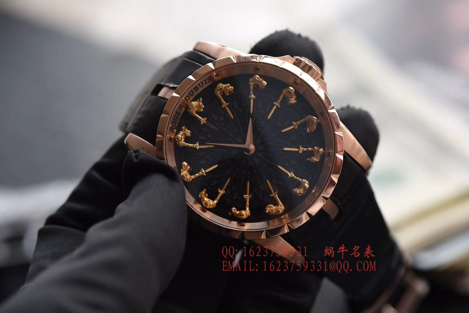   独家视频评测ZZ  罗杰杜彼EXCALIBUR（王者系列圆桌12骑士）系列RDDBEX0495、RDDBEX0398、RDDBEX0511腕表 / LJCA004