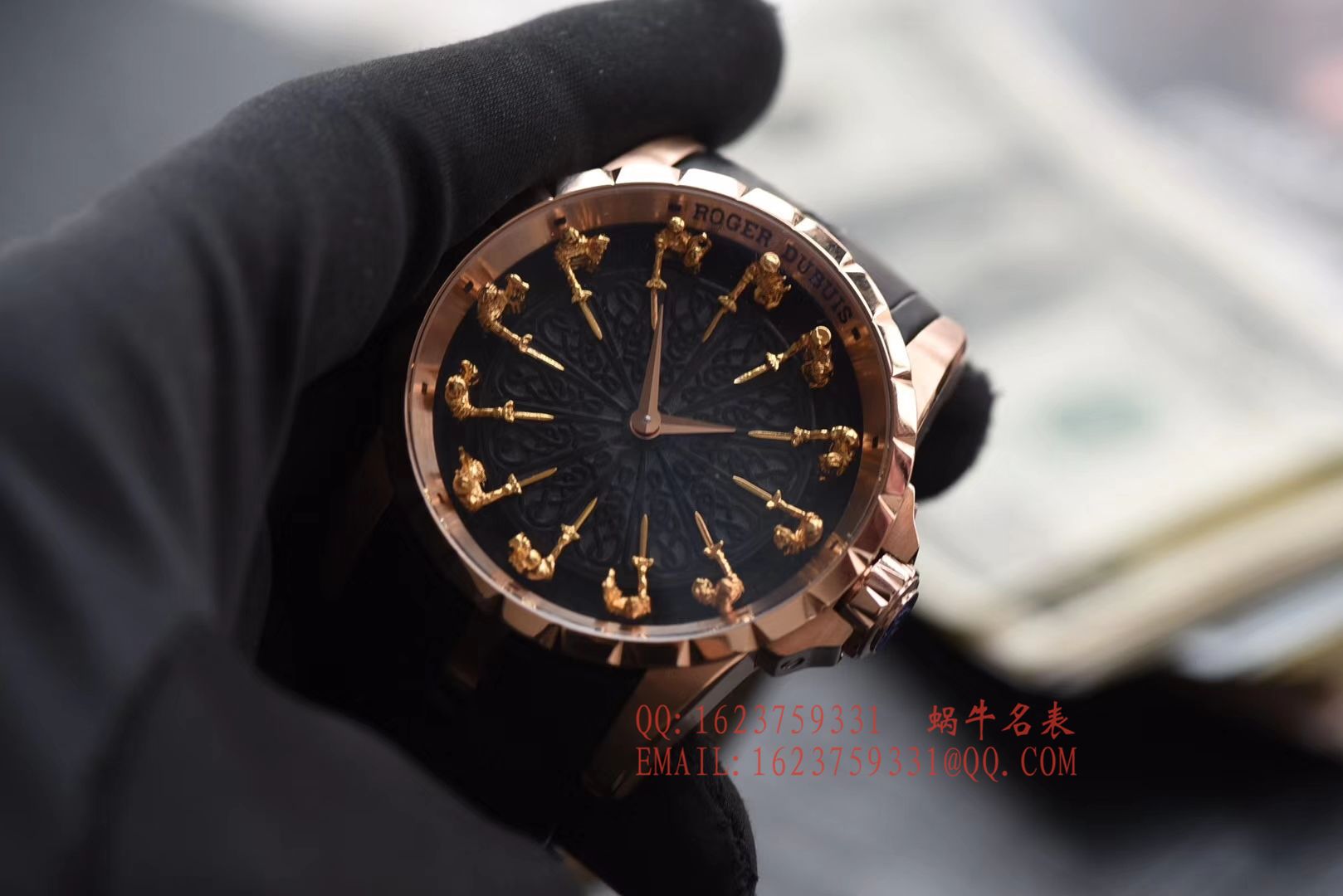   独家视频评测ZZ  罗杰杜彼EXCALIBUR（王者系列圆桌12骑士）系列RDDBEX0495、RDDBEX0398、RDDBEX0511腕表 / LJCA004