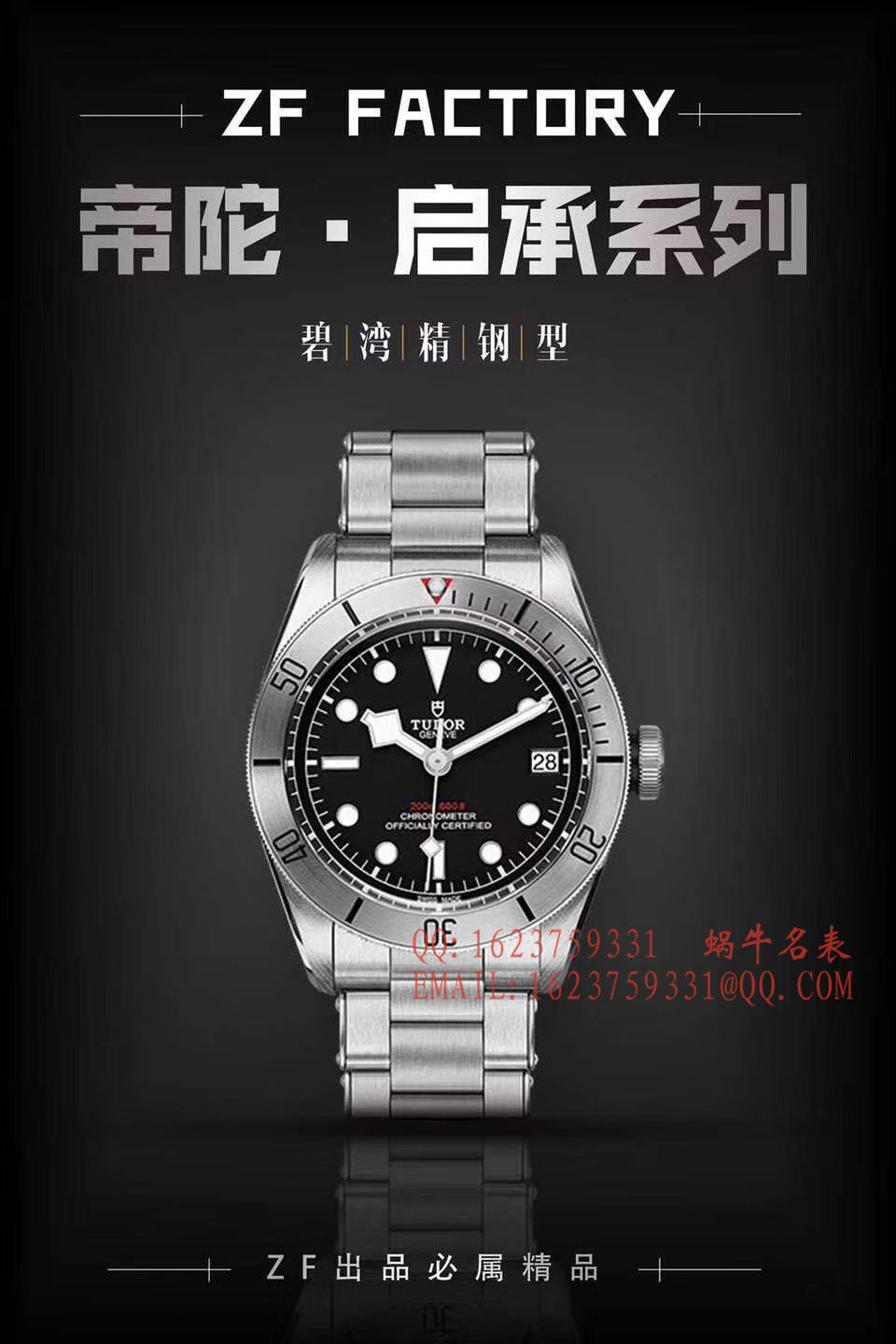   ZF  帝舵TUDOR启承系列小钢花（小钢盾）79730腕表 / DT007
