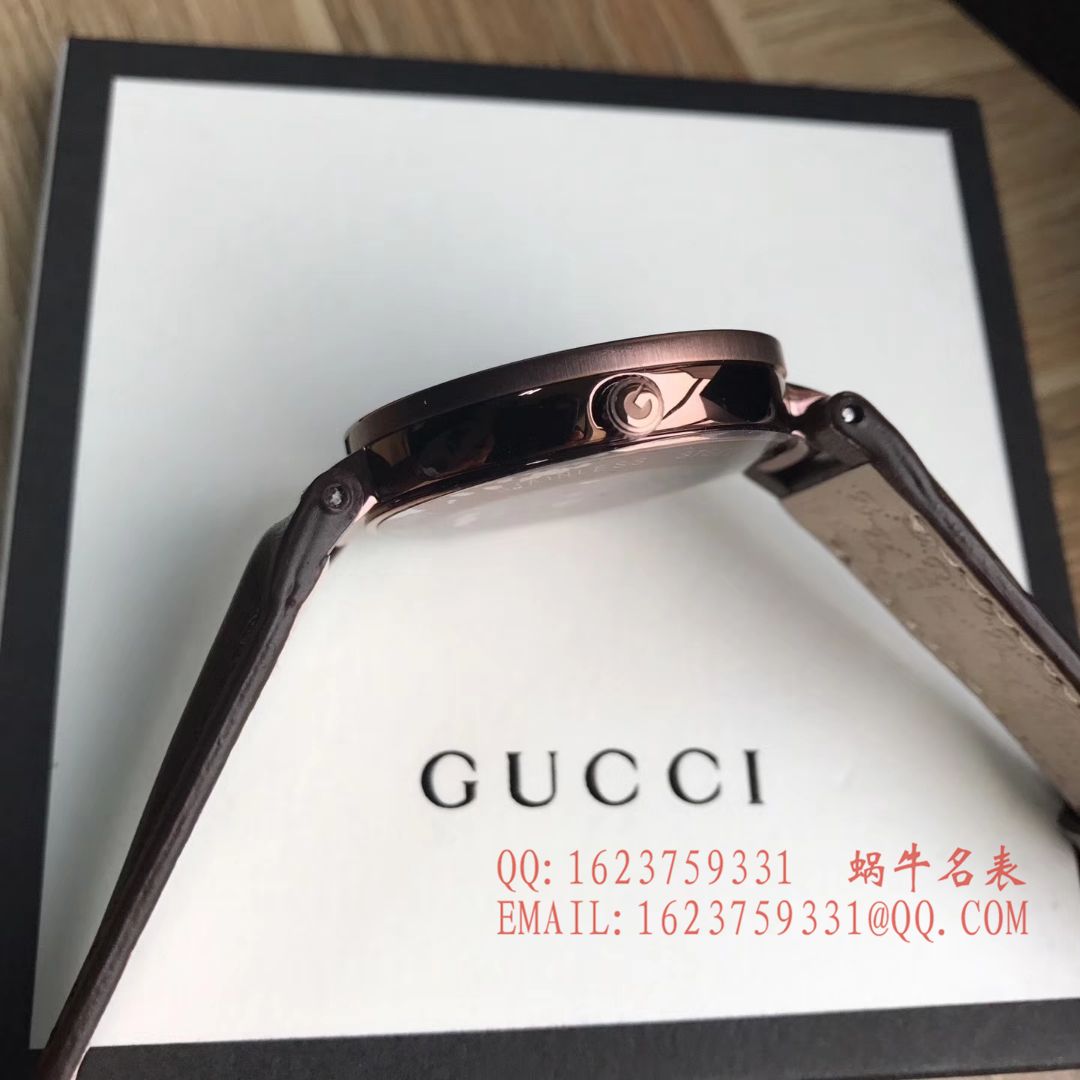   香港原单 支持专柜验货  明星款有货，有货！Original Gucci（古 驰）格莱美男女款对表 / GUCCI03