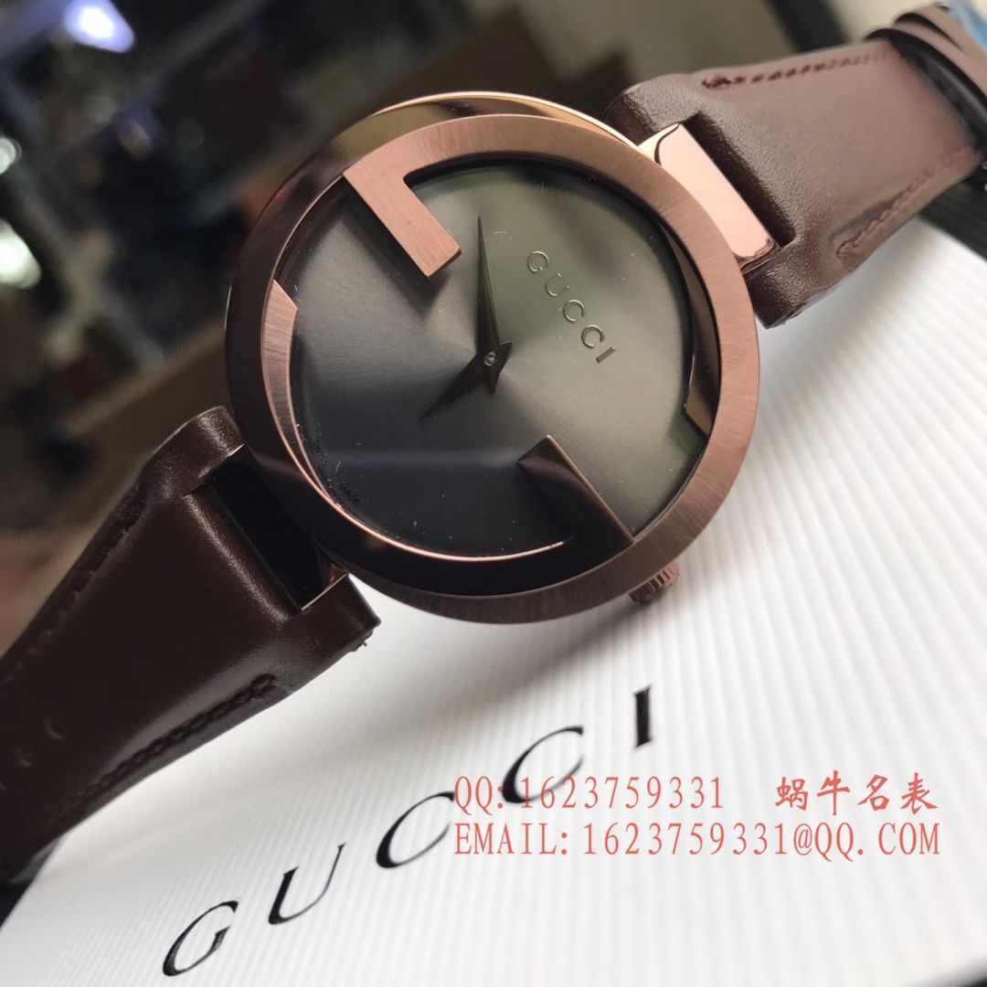   香港原单 支持专柜验货  明星款有货，有货！Original Gucci（古 驰）格莱美男女款对表 / GUCCI03