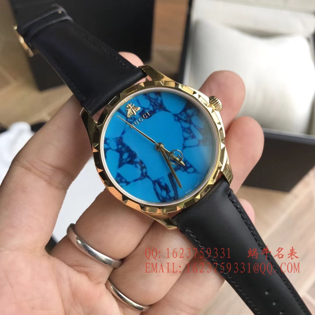   香港原单 支持专柜验货  古驰Le Marché des Merveilles Gucci小蜜蜂女士石英腕表 / GUCCI 09