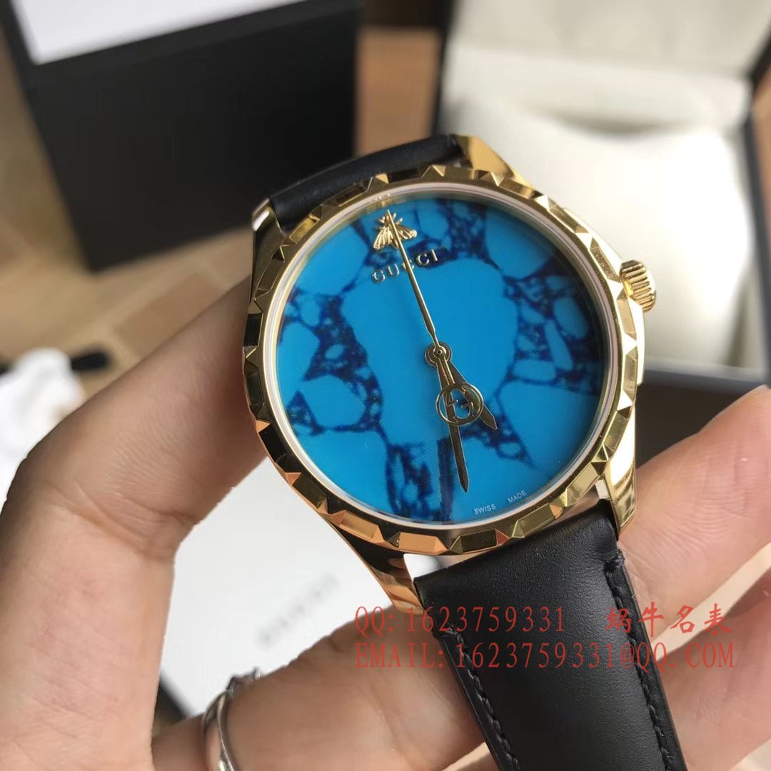   香港原单 支持专柜验货  古驰Le Marché des Merveilles Gucci小蜜蜂女士石英腕表 / GUCCI 09