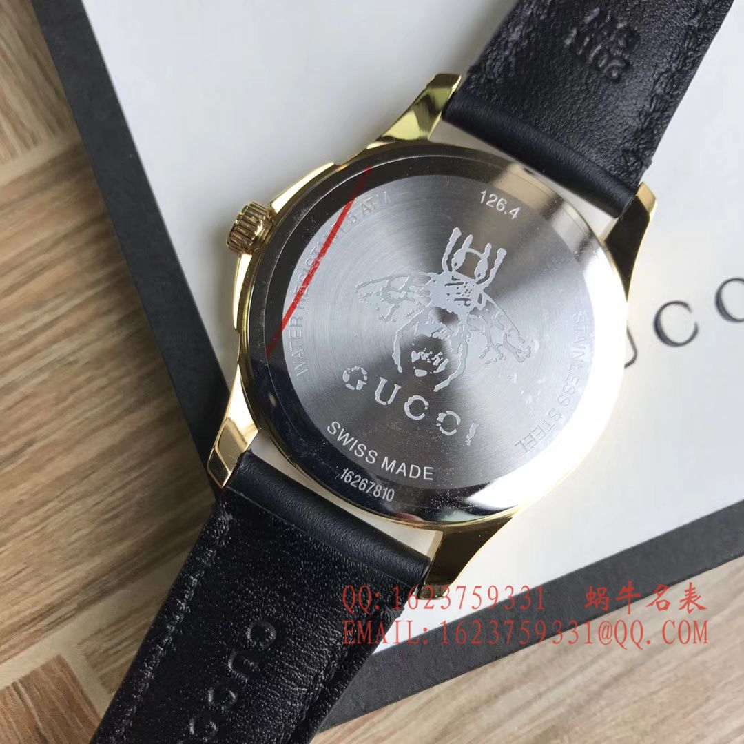   香港原单 支持专柜验货  古驰Le Marché des Merveilles Gucci小蜜蜂女士石英腕表 / GUCCI 09