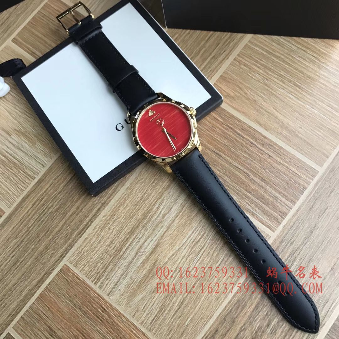   香港原单 支持专柜验货  古驰Le Marché des Merveilles Gucci小蜜蜂女士石英腕表 / GUCCI 09