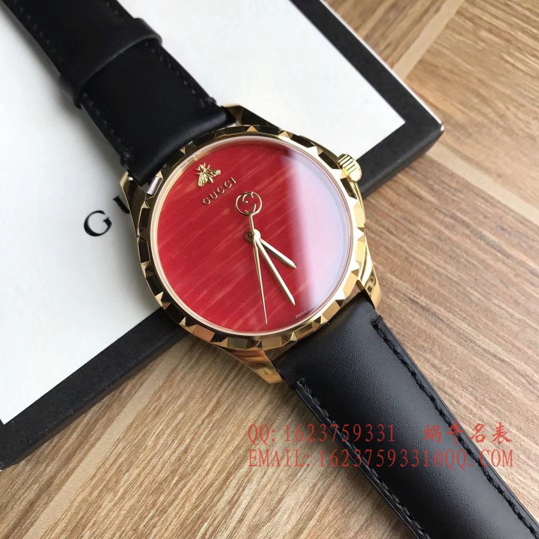   香港原单 支持专柜验货  古驰Le Marché des Merveilles Gucci小蜜蜂女士石英腕表 / GUCCI 09