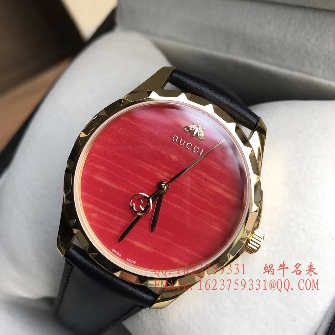  香港原单 支持专柜验货  古驰Le Marché des Merveilles Gucci小蜜蜂女士石英腕表 / GUCCI 09