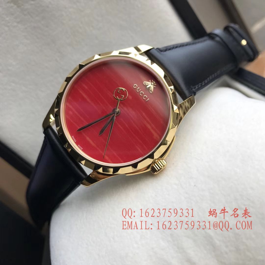   香港原单 支持专柜验货  古驰Le Marché des Merveilles Gucci小蜜蜂女士石英腕表 / GUCCI 09