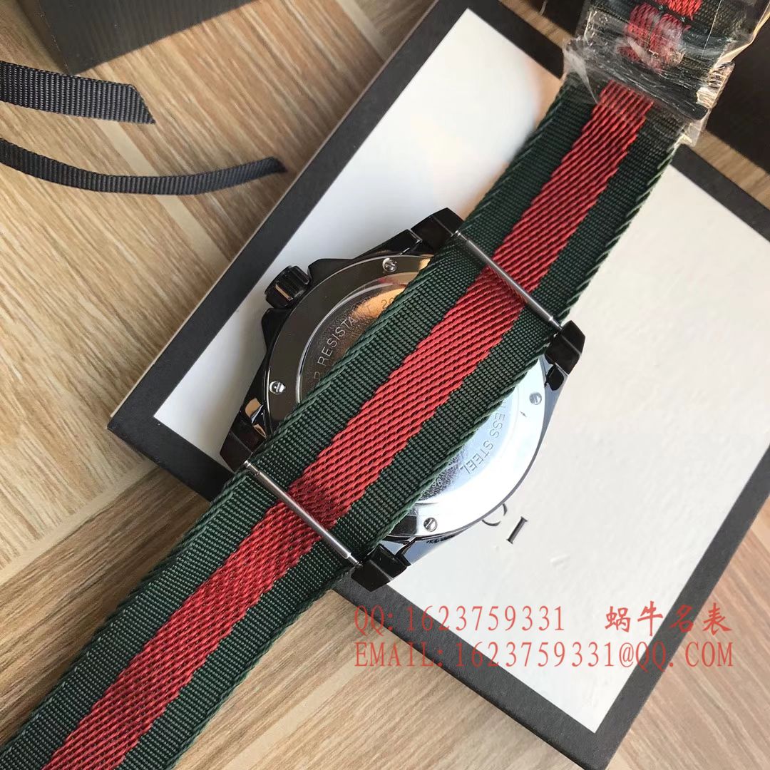  香港原单 支持专柜验货  Original Gucci 古驰新款刺绣款Le Marché des Merveilles系列男表 / 