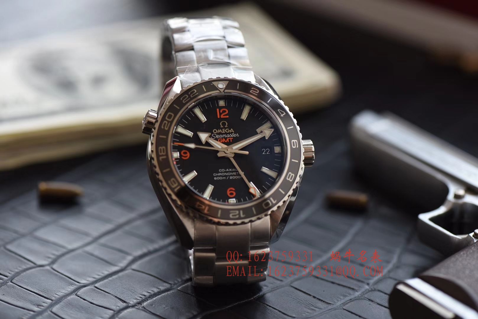   KW高欧米茄海马海洋宇宙600米腕表系列232.30.44.22.01.002GMT腕表 / M045