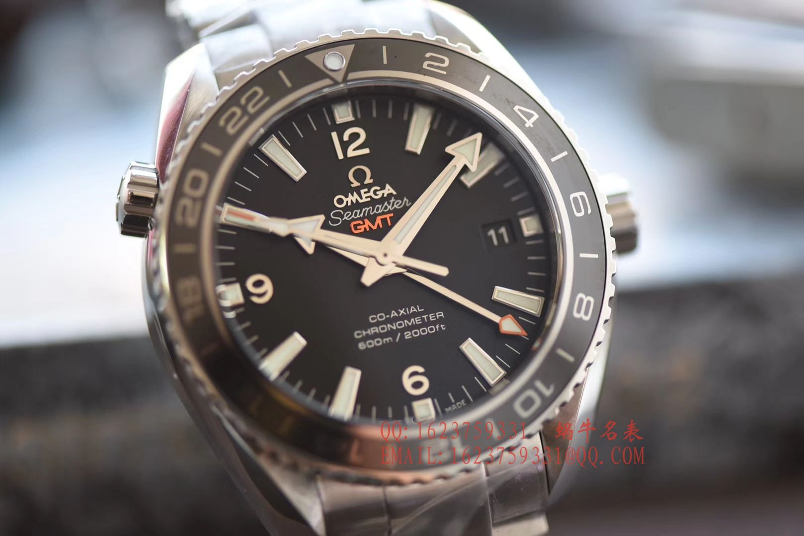   KW  欧米茄 海马海洋宇宙600米232.30.44.22.01.001 GMT双时区腕表 / M046
