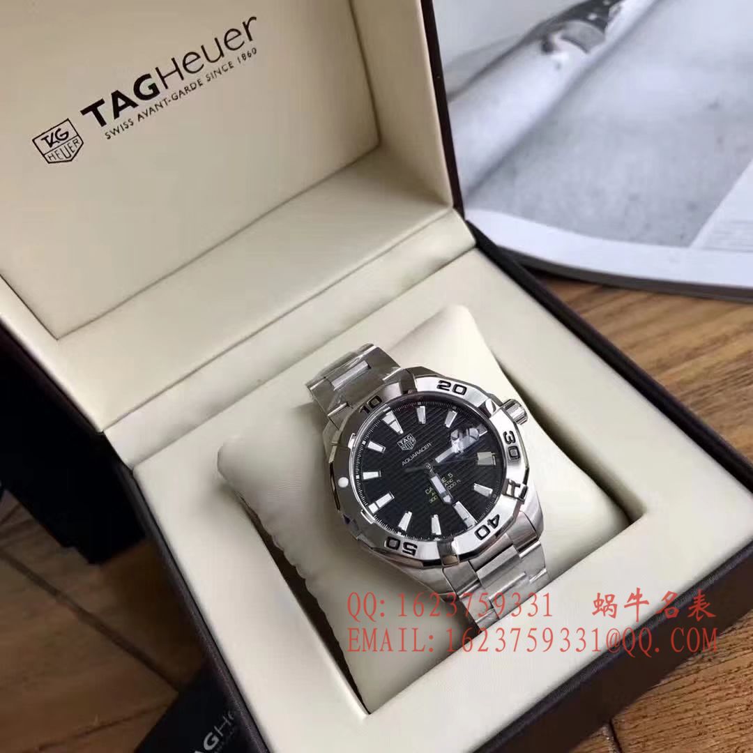   原单正品  泰格豪雅竞潜系列WAY2013.BA0927 、 WAY2010.BA0927《黑面》、WAY2012.BA0927《蓝面》腕表 / TG054