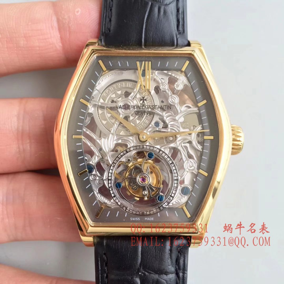   TF  江诗丹顿马耳他 MALTE镂雕陀飞轮系列30135/000R-8973、30135/000P-9842腕表 / JS123