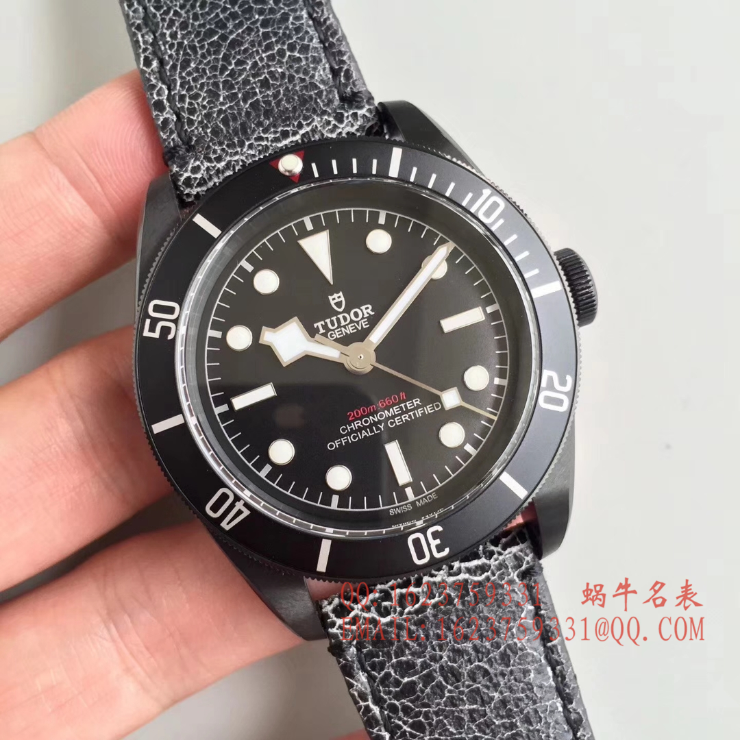   ZF  帝舵启承系列M79230DK-0004小黑花黑武士腕表 / DT032
