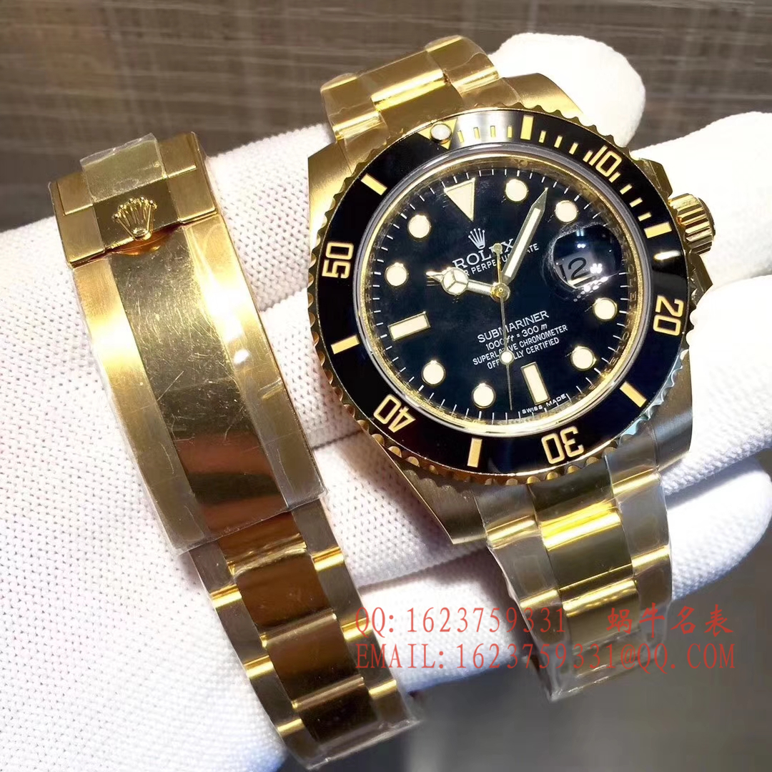   独家视频评测VR  劳力士潜航者型116612-LN-97203包间金黑水鬼 / R197