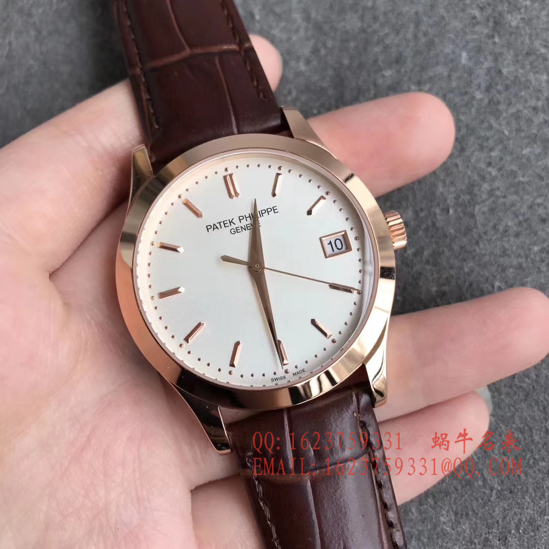  台湾  百达翡丽古典表系列5296R-010 玫瑰金腕表 / BD143