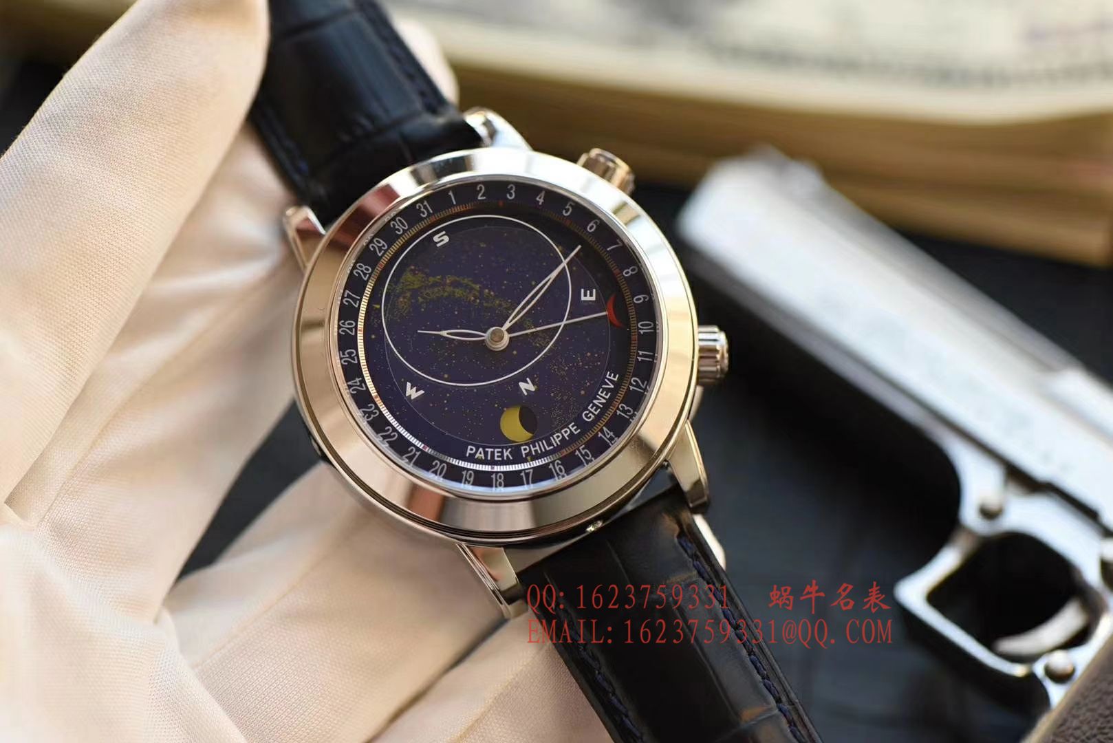 视频评测百达翡丽超级复杂功能计时系列6102P-001 、6104G-001、铂金腕表/6102R-001 玫瑰金腕表 / BD219