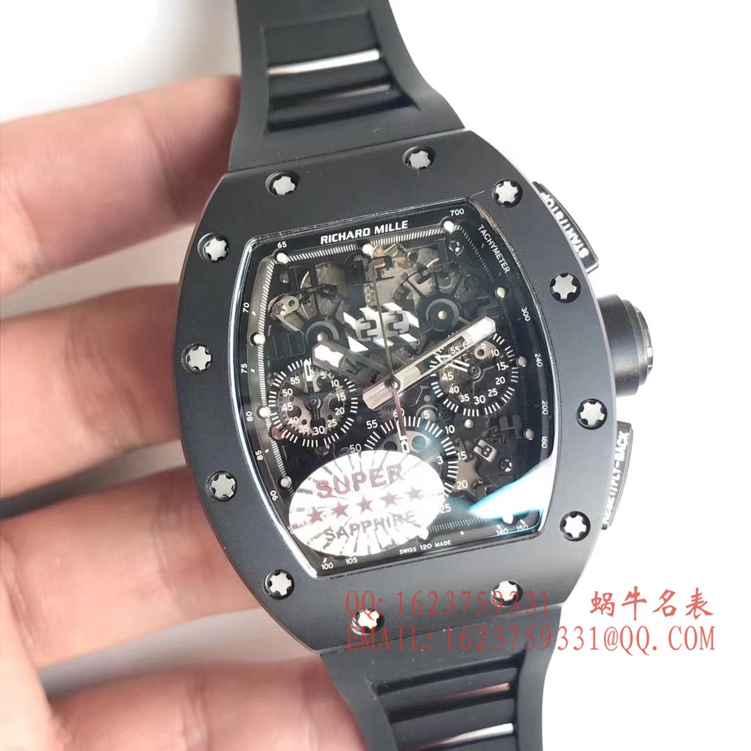   独家视频评测KV最强版本  理查德米勒RICHARD MILLE男士系列RM 011腕表 / RMCI 011DD
