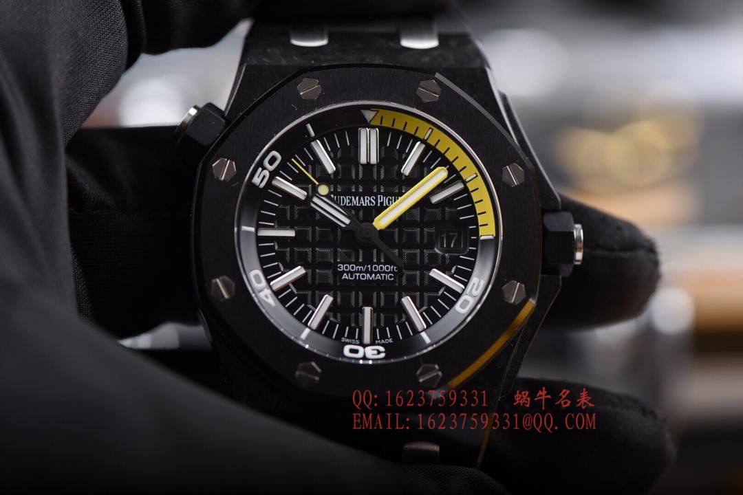 视频评测JF厂高爱彼皇家橡树离岸型系列15706AU.OO.A002CA.01腕表 / JFAP15706