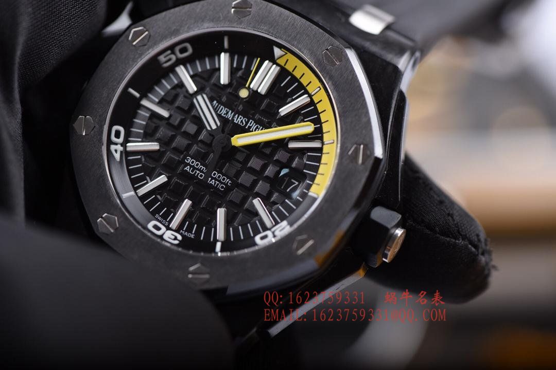 视频评测JF厂高爱彼皇家橡树离岸型系列15706AU.OO.A002CA.01腕表 / JFAP15706