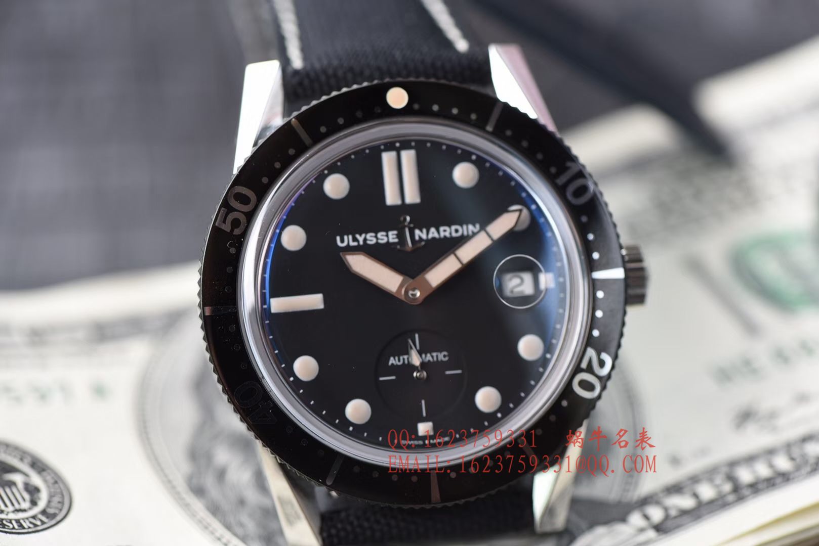 视频评测神器：完美  雅典表Ulysse Nardin Diver潜水表系列Le Locle 勒洛克潜水腕表3203-950 / YD012