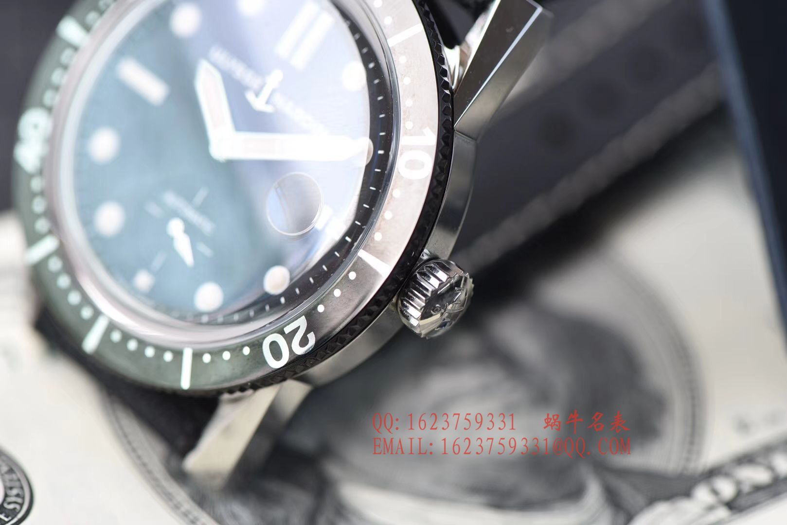 视频评测神器：完美  雅典表Ulysse Nardin Diver潜水表系列Le Locle 勒洛克潜水腕表3203-950 / YD012