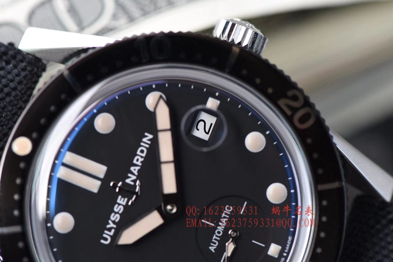 视频评测神器：完美  雅典表Ulysse Nardin Diver潜水表系列Le Locle 勒洛克潜水腕表3203-950 / YD012