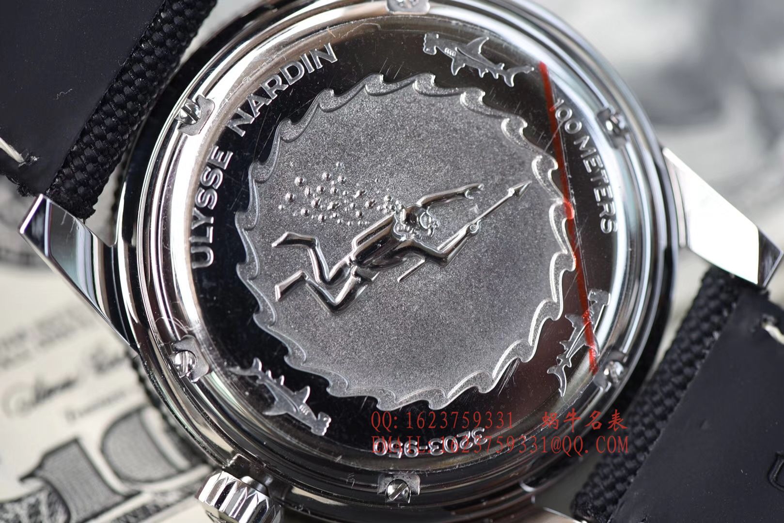视频评测神器：完美  雅典表Ulysse Nardin Diver潜水表系列Le Locle 勒洛克潜水腕表3203-950 / YD012