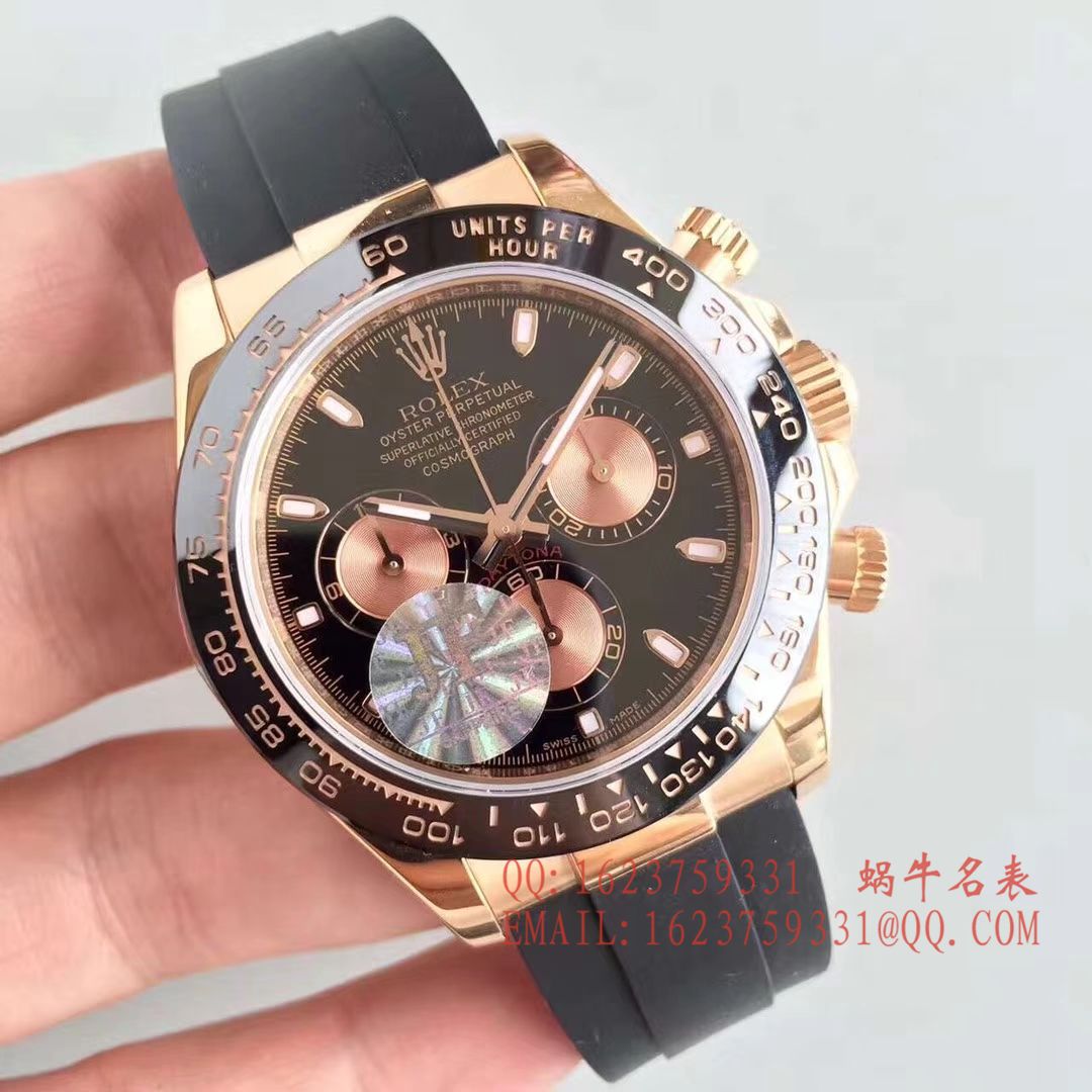   JF  劳力士宇宙计型迪通拿系列116515LN-L(FC) 咖啡面机械腕表 / R009