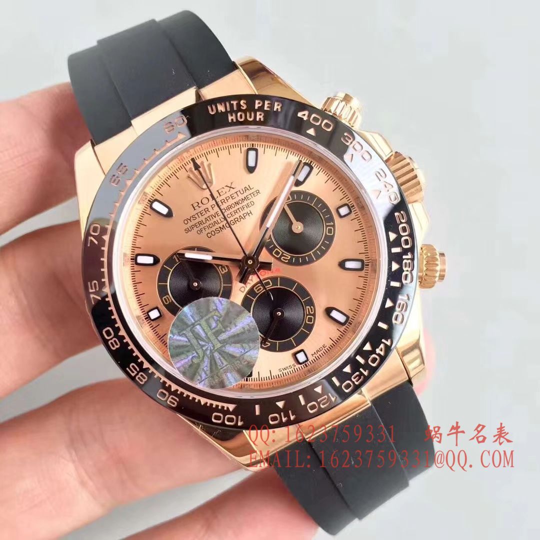   JF  劳力士宇宙计型迪通拿系列116515LN-L(FC) 咖啡面机械腕表 / R009
