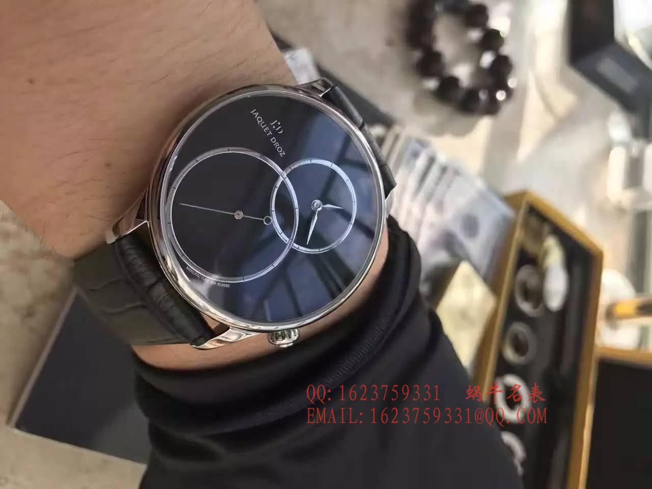   实拍图鉴赏  KS厂之雅克德罗大秒针系列J006030270手表 / 雅克德罗YK01