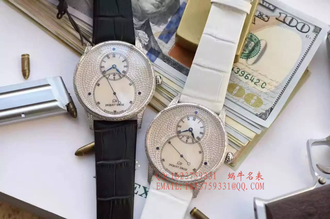   实拍图鉴赏  精之雅克德罗大秒针系列J003034205腕表 / 雅克德罗YK03