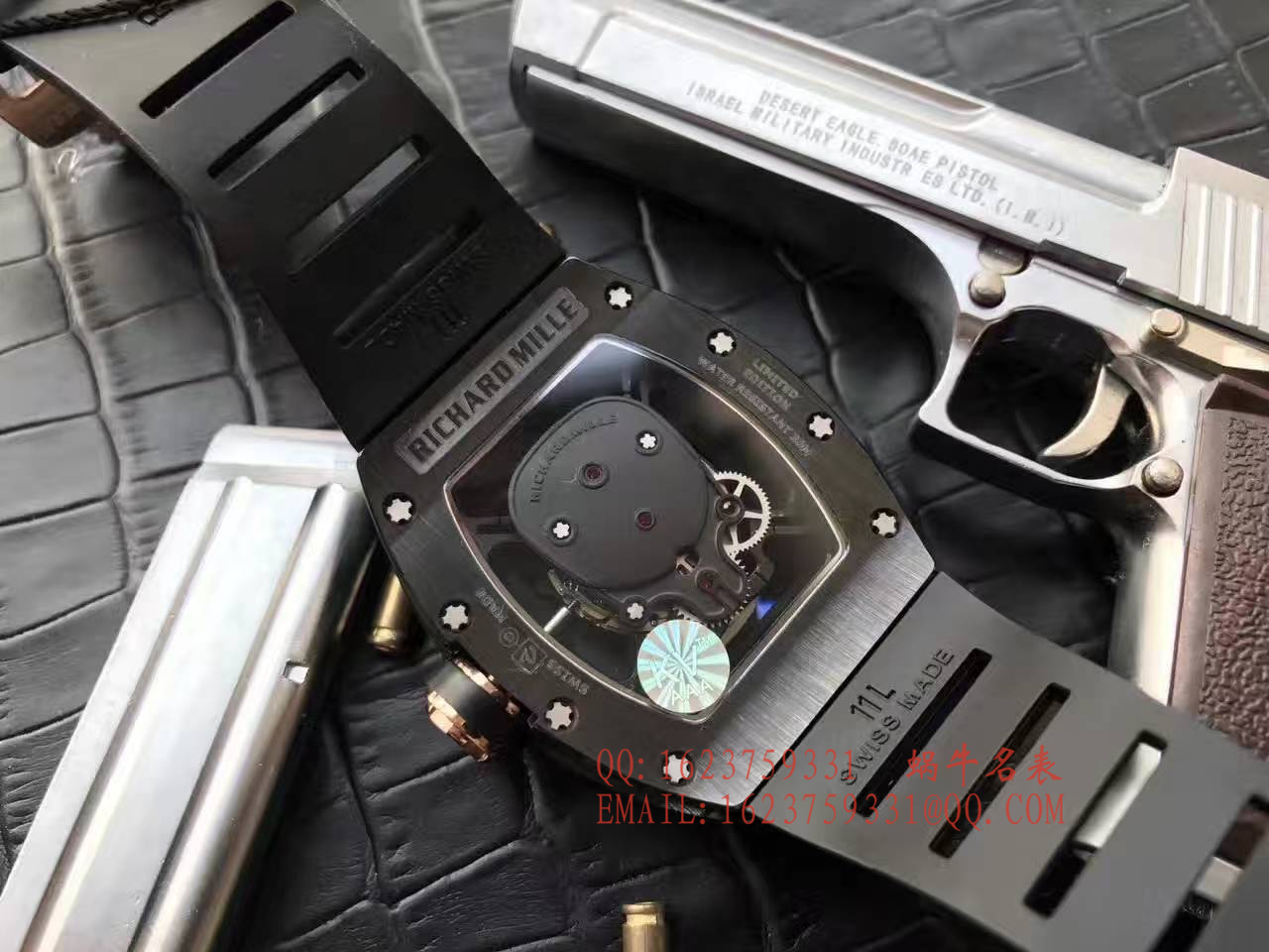   视频解析  KV出品版理查德米勒骷髅头RM 52系列手表 / R007