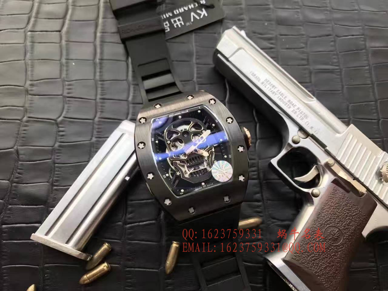   视频解析  KV出品版理查德米勒骷髅头RM 52系列手表 / R007