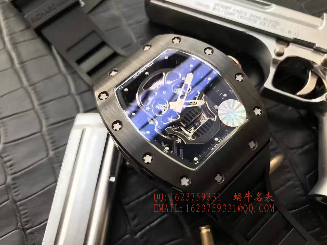   视频解析  KV出品版理查德米勒骷髅头RM 52系列手表 / R007