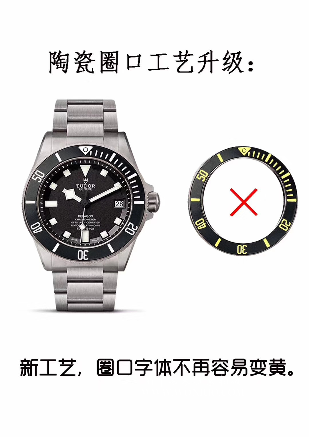   视频测评XF  帝舵PELAGOS系列战斧25500TN 黑钛土豆黑面战斧 / DT007A