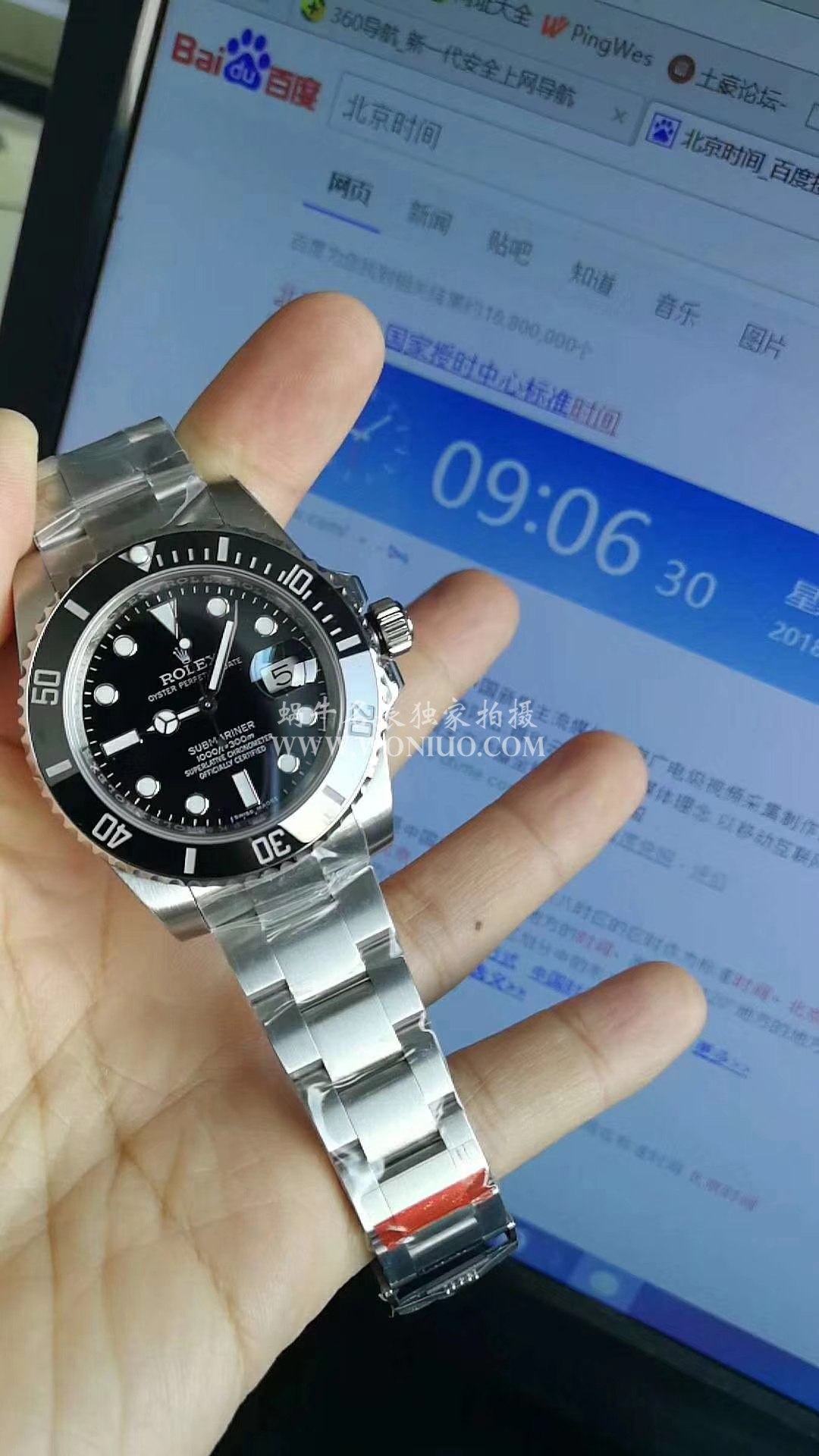   视频测评N厂V7版本  高劳力士潜航者型系列116610LN-97200 《黑水鬼》  / R107