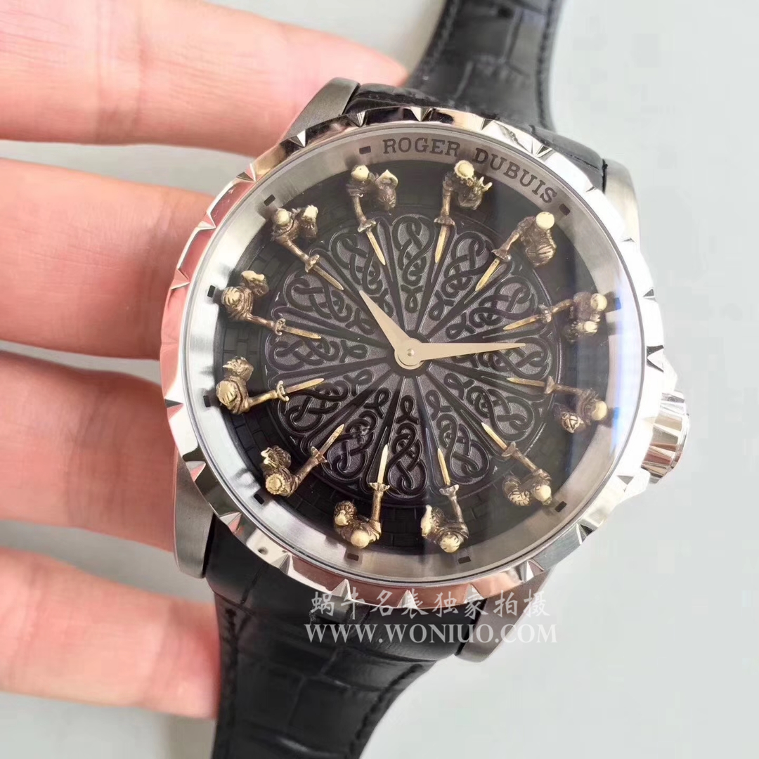   独家视频评测ZZ  罗杰杜彼EXCALIBUR（王者系列）系列12圆桌骑士RDDBEX0495腕表 / LJ005