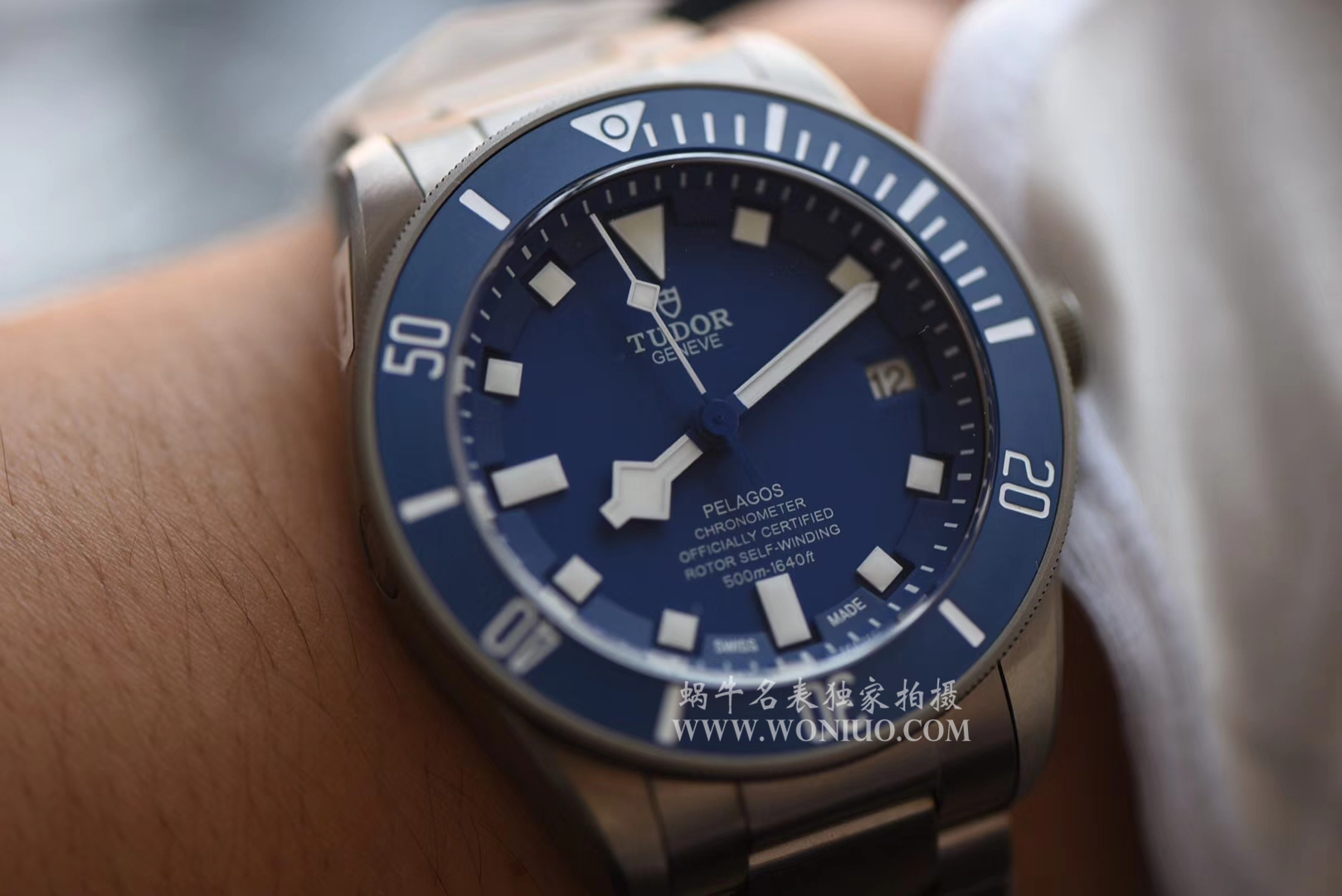   视频测评  XF厂帝舵PELAGOS 25600TB蓝钛土豆蓝战斧 / DTbb017A